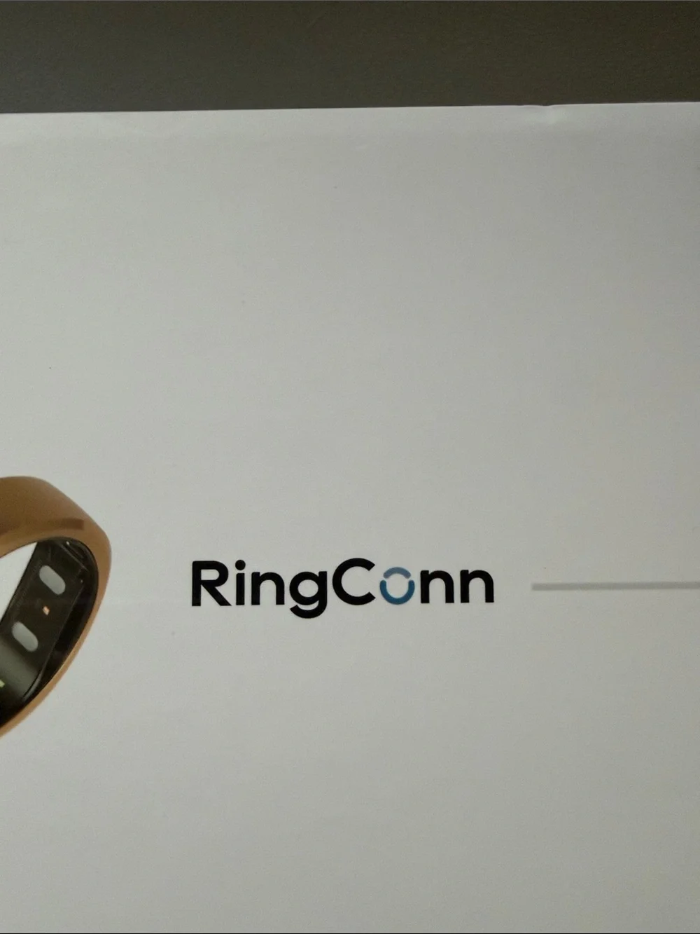 RingConn Smart Health & Activity Ring — Silver, Gold, Black, Rose Gold. Free app